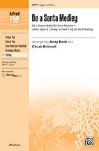 Be a Santa Medley Two-Part choral sheet music cover Thumbnail